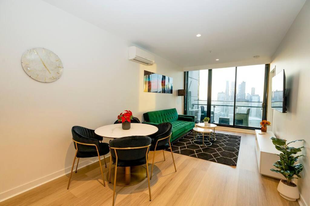 Luxe Haven - 42Nd Floor Panoramic City Views Melbourne Zewnętrze zdjęcie