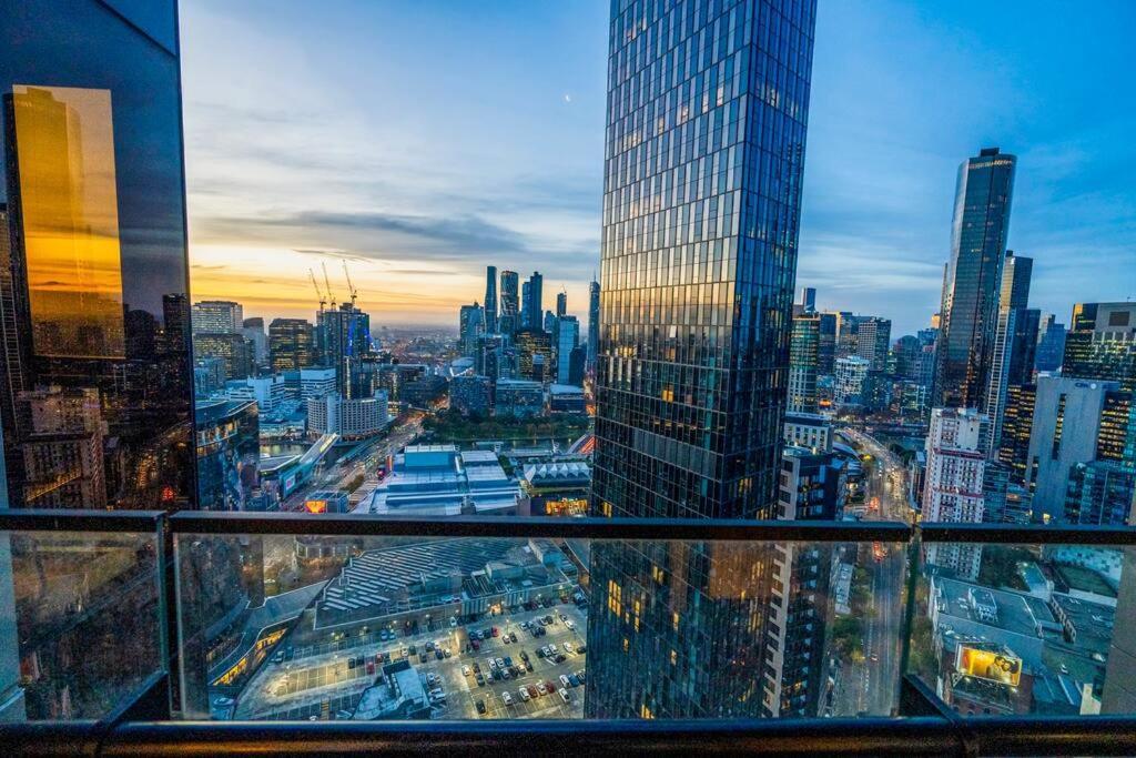 Luxe Haven - 42Nd Floor Panoramic City Views Melbourne Zewnętrze zdjęcie